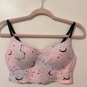NWOT PINK VS LIMITED EDITION Constellation Wireless Bra, US M